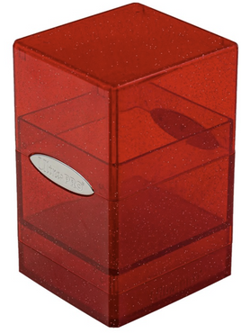 Ultra Pro - Deck Box - Satin Tower Glitter - Red