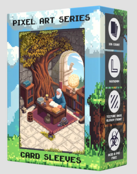 Realm Guard - Mystwood Study Matte Pixel Art Sleeves 100+ Count