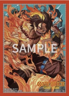 Bandai - One Piece Sleeves - Portgas D Ace 70ct