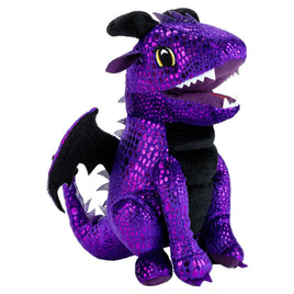 Fanroll - Dice Bag - Purple Dragon Plush Bag