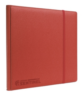 Legion - 12-Pocket Sentinel Spaceport-12 Red Binder (480 Capacity)