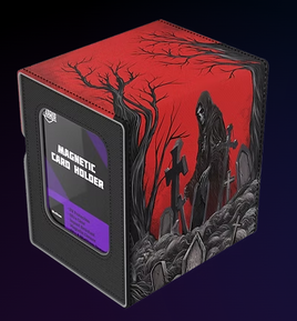 Realm Guard - Deck Box - Red Black Necromancer