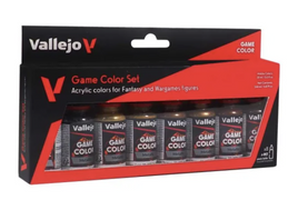 Vallejo - Paint Set - Game Color Metallic Colors Set