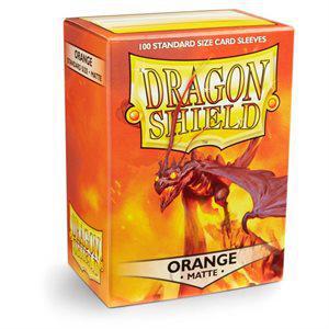 Dragon Shield - Standard Sleeves - Matte Orange 100ct