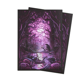 Arcane Fortress - Standard Art Sleeves - Stained Glass Decaying Swamp 100ct