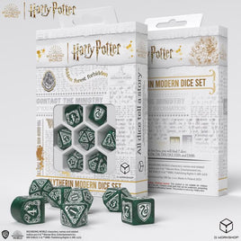Q Workshop - Dice - Harry Potter Slytherin Dice Set Green
