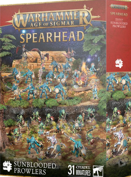 Warhammer Age of Sigmar - Spearhead - Seraphon - Sunblooded Prowlers