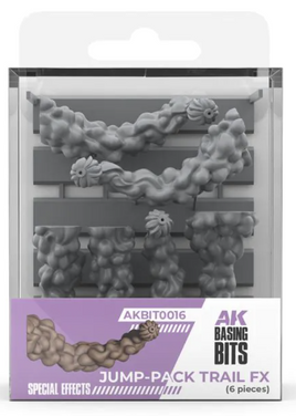 AK Interactive - Basing Bits: Jump Pack Trail (6 Pieces)