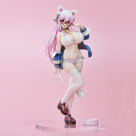 Union Creative - Super Sonico White Cat Version Figure