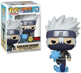 Funko Pop! - Naruto Shippuden - Kakashi Hatake Glow-in-the-Dark Vinyl Figure - AAA Anime Exclusive #1199