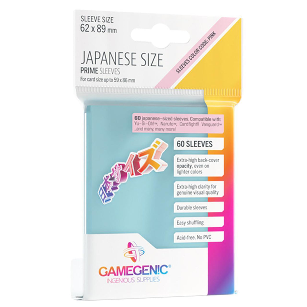 Gamegenic - Prime Sleeves - Clear JPN 60 ct