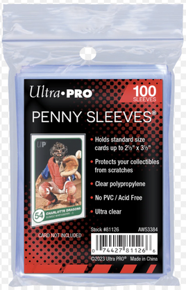Ultra Pro - Standard Sleeves - Penny Sleeves 100ct