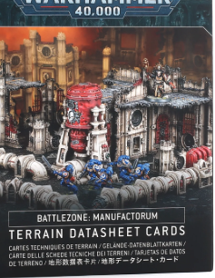 Warhammer 40k - Manufactorum Terrain Datasheet Cards