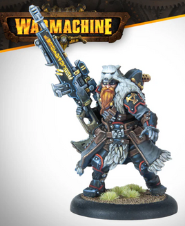 Warmachine - Khador Winter Korps Kapitan Ilari Borisyuk