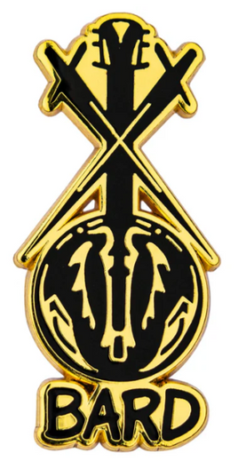 Hymgho Enamel Pin - Class Pin Bard