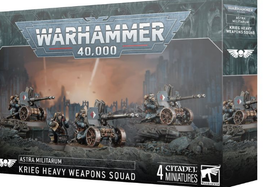 Warhammer 40k - Astra Militarum - Krieg Heavy Weapons Squad