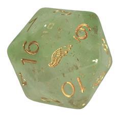 Roll 4 Initiative - Dice - Diffusion XL d20 - Gilded Griffin d20