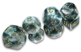 Goodman Games - DCC Thracian Smoky Sacrifice Funky 7-dice Set