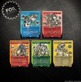 MTG - Secret Lair Monster Anatomy 101 - Foil Etched Edition