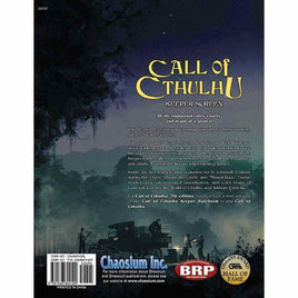 Call of Cthulhu RPG - Keeper Screen