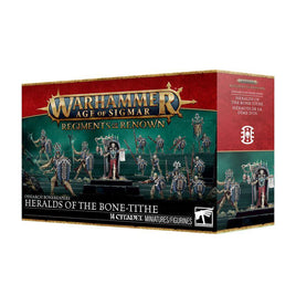 Warhammer Age of Sigmar - Ossiarch Bonereapers - Regiments of Renown - Heralds of the Bone-Tithe