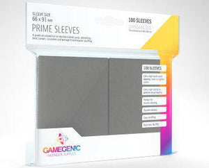 Gamegenic - Prime Sleeves - Dark Grey STD 100 ct