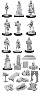 WizKids 90096 - Pathfinder Battles Deep Cuts - Townspeople - Pathfinder Battles Deep Cuts - Castle Royal Court