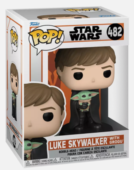 Funko Pop! - Star Wars - Luke Skywalker with Grogu #482