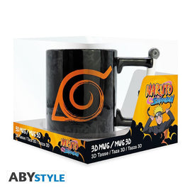 Abystyle Studio - Naruto Shippuden Kunai Konoha 3D Mug