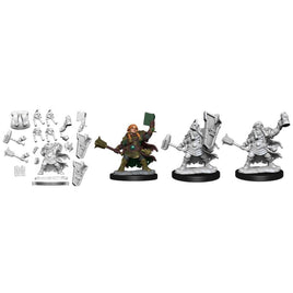 WizKids 75010 - D&D Frameworks Female Dwarf Cleric