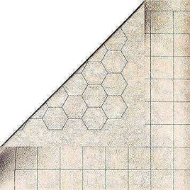 Chessex - Battlemat - 1" Square & Hex Reversible - Small 23-1/2" x 26"