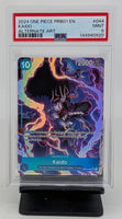 Graded One Piece - Kaido ALT ART #044 PSA 9 MINT