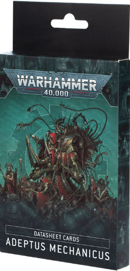 Warhammer 40k - Adeptus Mechanicus - Datasheet Cards