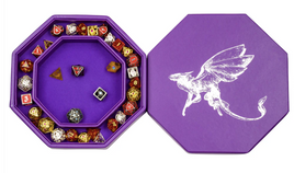 Hymgho - Hero's Hoard Dice Tray & Keeper - Fairy Dragon