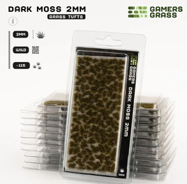 Gamers Grass - Dark Moss 2mm Grass Tuft Set