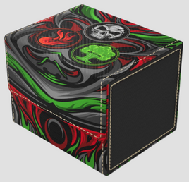 Realm Guard - Vault Deck Box: Black, Red, Green