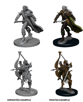 WizKids 72598 - Pathfinder Battles Deep Cuts - Male Elf Fighter