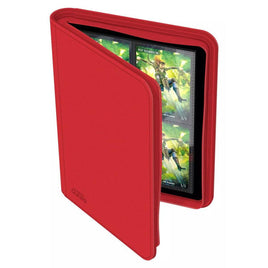 Ultimate Guard - 4-Pocket ZipFolio XenoSkin - Red 160 Capacity