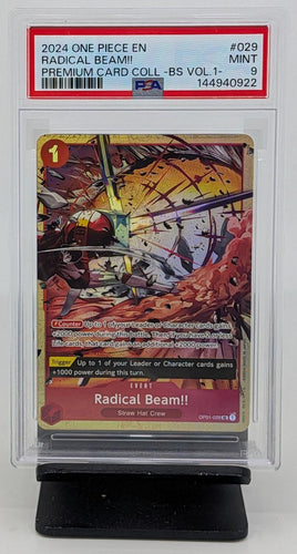 Graded One Piece - Radical Beam!! #029 PSA 9 MINT