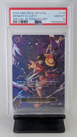 Graded One Piece - Monkey D. Luffy Special Alt Art #119 PSA 10 GEM MT