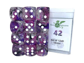 Role 4 Initiative - Dice - Diffusion Dice "42" Set of 12d6 18mm