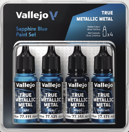 Vallejo - Paint Set - True Metallic Sapphire Blue