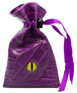 Old School Dice - Dragon Eye Dice Bag - Purple Dragon