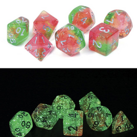 Sirius - Lotus Glowworm RPG Dice Set