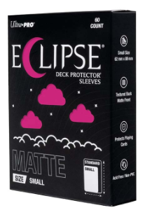 Ultra Pro - Eclipse Matte Small Hot Pink Sleeves 60 Count