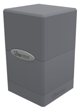 Ultra Pro - Deck Box - Satin Tower - Smoke Grey
