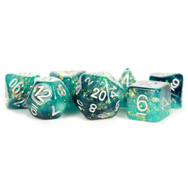Fanroll - Eternal: Teal/Black RPG Dice Set