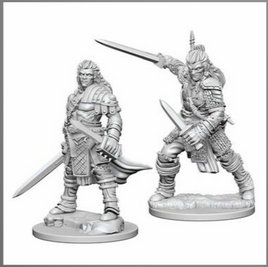 WizKids 72596 - Pathfinder Battles Deep Cuts - Male Human Fighter