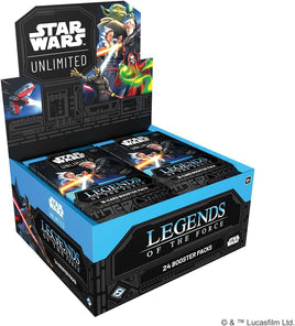 Star Wars Unlimited - Set 5 Legends of the Force Booster Box