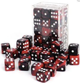 Die Hard Dice - Vanguard d6 Pack: Nocturne & Crimson (30 Count)